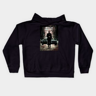 Not Just a Man John Wick, The Legend Kids Hoodie